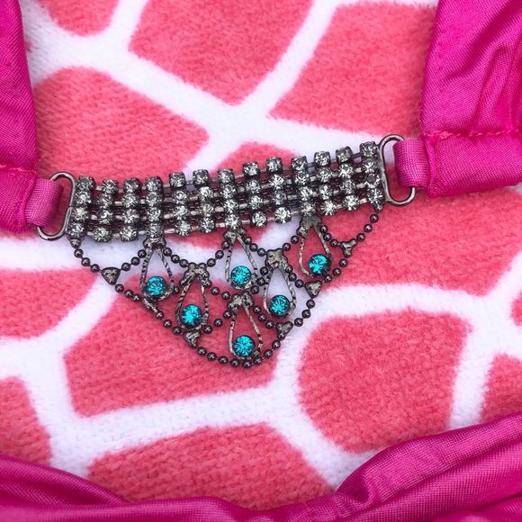 SOLD/// NWT beach bunny bikini Fly Me To the moon in pink extremely RARE; L set - Picture 5 of 16